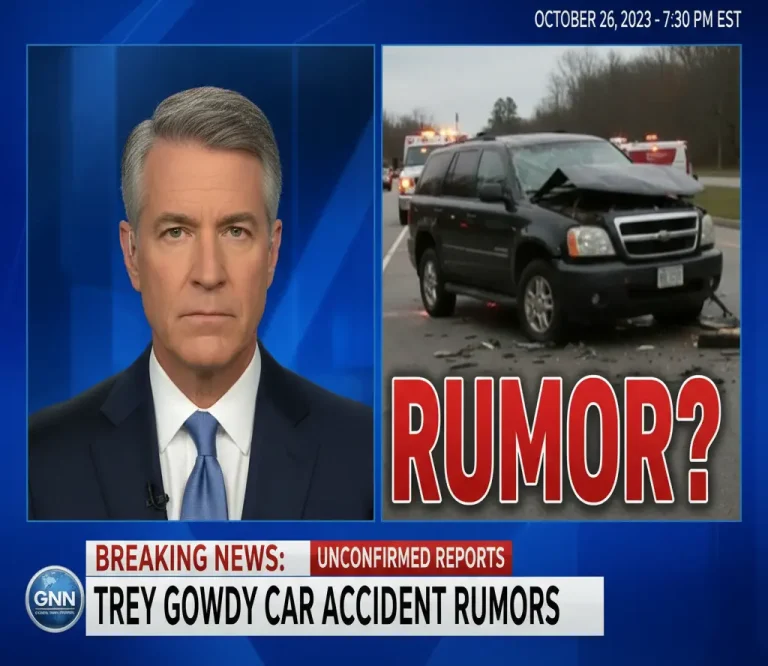 Trey Gowdy Car Accident Rumors