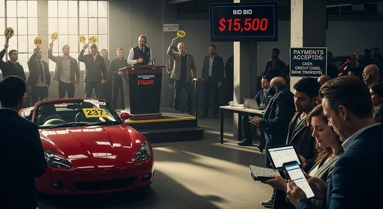 Payment Methods and Deadlines at Vehicle Auctions