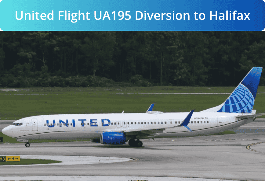 United Flight UA195 Diversion to Halifax